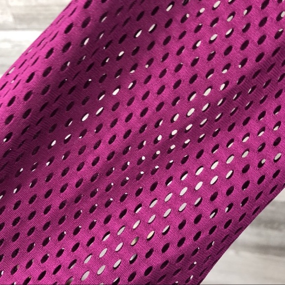 Z by Zella Athletic Full Zip Jacket Fuschia Medium Mesh Lightweight Pink - Picture 5 of 9